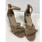 Eileen Fisher Noni Strappy Sandal in Gold Sparkle Size 10 Photo 2