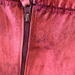 st. john's bay Vintage Leather Vest Red Petite Medium Photo 11