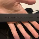 Symphony Black Cut Out Beaded Strapless Maxi Dress Mermaid Mesh S NWT Photo 3