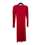 Farm Rio Twisted Cup Midi Dress - Size Small - Red (New) Photo 5