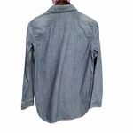 Madewell  Denim Long Sleeve Blue Shirt Size XS‎ Photo 1