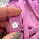 Lululemon Free To Be Serene Bra High Neck Long Line Magenta Glow 6 Photo 6