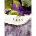 Lush Clothing Lush Romper Tropical Floral Pattern Twist Front Sleeveless Multicolor Small NWT Photo 8