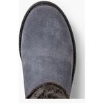 Cougar Kendal Faux Fur Waterproof Leather Snow Bootie Grey‎ Black Size 8 NWT Gray Photo 2