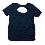 Torrid Women's Black Short Sleeve Keyhole Shirt Top Size 2 Casual Photo 4