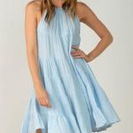 Elan Sky Blue Flowy Mini Dress Size S Photo 0