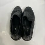H. S. Trask black woven leather loafers slip on shoes women’s size 9 artisan Photo 6