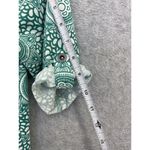 LOLA by AFG Women's Dress Pullover Green Short Sleeve A Line Activewear Small Photo 3