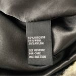 Cliche Faux Fur Black Sleeve Sweater Jacket size XL Gray Cream size XL Photo 7