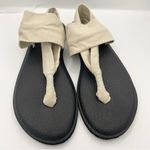 Sanuk  yoga sling 2 prints sandals women’s size 9 tan Photo 1