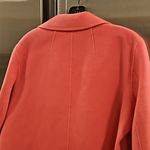 Theory ππ Clairene Luxe Blazer Coat Wool Cashmere Blend Pink Orchid Large L NWT Photo 14