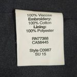  Black Lace Mini Skirt NWT Size XS Madewell Black Pull-on Skirt Photo 6