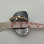 MELISSA JOY MANNING Ring Druzy Light Purple Silver & Gold One of a Kind Rare Photo 13