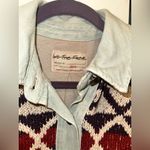 We The Free NWOT FREE PEOPLE Lakeside Denim Jacket In Global Traveler $248 MSRP Photo 8