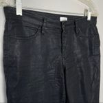 Cache CACHÉ Vintage Black Skinny Jeans Womens 6 Sparkle Shimmer Punk Rock Space Glam Photo 1