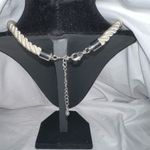 Beach/Sea Theme Charm Silk Cord Necklace Silver Photo 7