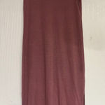Old Navy  Women's Mauve Short Sleeve Maxi Dress Side Slits Casual Comfort M Photo 0