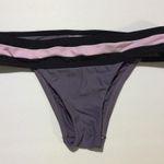 PilyQ  Amethyst Color Block Banded Full Swim Bottom Photo 10