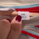Gap NWT Red White Blue Striped Short Sleeve T-Shirt Dress Size XXL 100% Cotton Photo 6