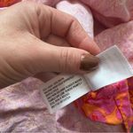 Universal Threads Universal‎ thread pink orange floral linen babydoll mini dress Photo 4