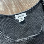 Garage  Black/Gray Crop Top Photo 2