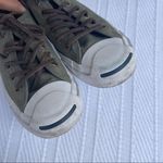 Converse  Jack Purcell Unisex Mens 4 Women 5.5 JP Signature Ox Shoes Olive Green Photo 6