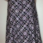 Talbots 100% Silk Patterned Midi Skirt Size 10 Multicolor Photo 1