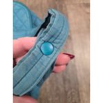 Vera Bradley  Teal Blue Quilted Backpack Purse Adjustable Straps Small Photo 4