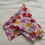 Pink retro comic floral bandana 0631 Photo 0