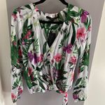 Guess Floral Wrap Blouse Photo 1