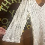 Kona Sol  Cotton Mesh Bathing Suit Coverup Flare Sleeve Dress Off Shoulder Beachy Photo 2