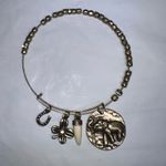 Gold Tone All The Luck Lucky Charms Bangle Photo 1
