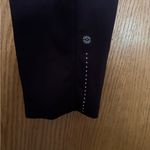 Tangerine Burgundy Cropped Leggings with Reflective Dots size medium  Photo 1