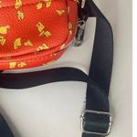 Disney NWOT Winnie the Pooh Crossbody Bag Stretching Yoga Poses 8”x5.5”x2” Photo 4