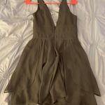 Bebe Olive Green Dress Photo 1