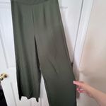 Forever 21 Olive Green Wide-Leg Pants Photo 1