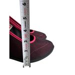 Puma Vintage Black Pink Tech Fabric Wedges Size 8.5 Photo 8