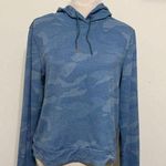 Spyder  Active Hoodie SweatShirt Blue Camouflage Stretch Pullover Size M Photo 5