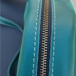 PLG Portland Leather Goods large circle crossbody bag peacock Photo 2