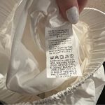 NWOT White Bow Wide Leg Pants Photo 4