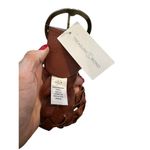 Treasure & Bond NWT  Women's Brown Kaylee Braided Leather Adjustable Belt Photo 3