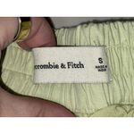 Abercrombie & Fitch Green Yellow Cotton Blend Athletic Shorts Womens Size Small Photo 4