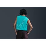 Nike Club Sleeveless Crop Logo Tee Dusty Cactus Size Medium Photo 1