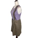 Gianni Bini  Y2K linen blend button front overall mini skirt 6 Photo 1