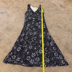 Liz Lange Women’s Black and White Patterned Maxi Dress Size PL Photo 7
