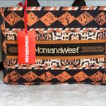 Montana West Montana West Orange and Black Southwest Tote Bag Photo 1