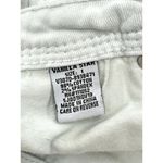 Vanilla Star Jeans VANILLA STAR Jean Shorts Junior Teens Sz 1 White Distressed Cuffed Denim Frayed Photo 5