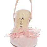 Katy Perry Lisa Women’s/Girls Retro Ornamental Jeweled Kitten Heel Slingback Pink Size 5 Photo 9