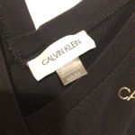 Calvin Klein Women’s Everyday V- Neck Sleeveless Romper Size Medium Black Color Photo 1