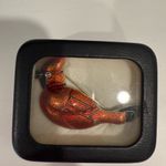 Cardinal Bird Brooch Photo 2